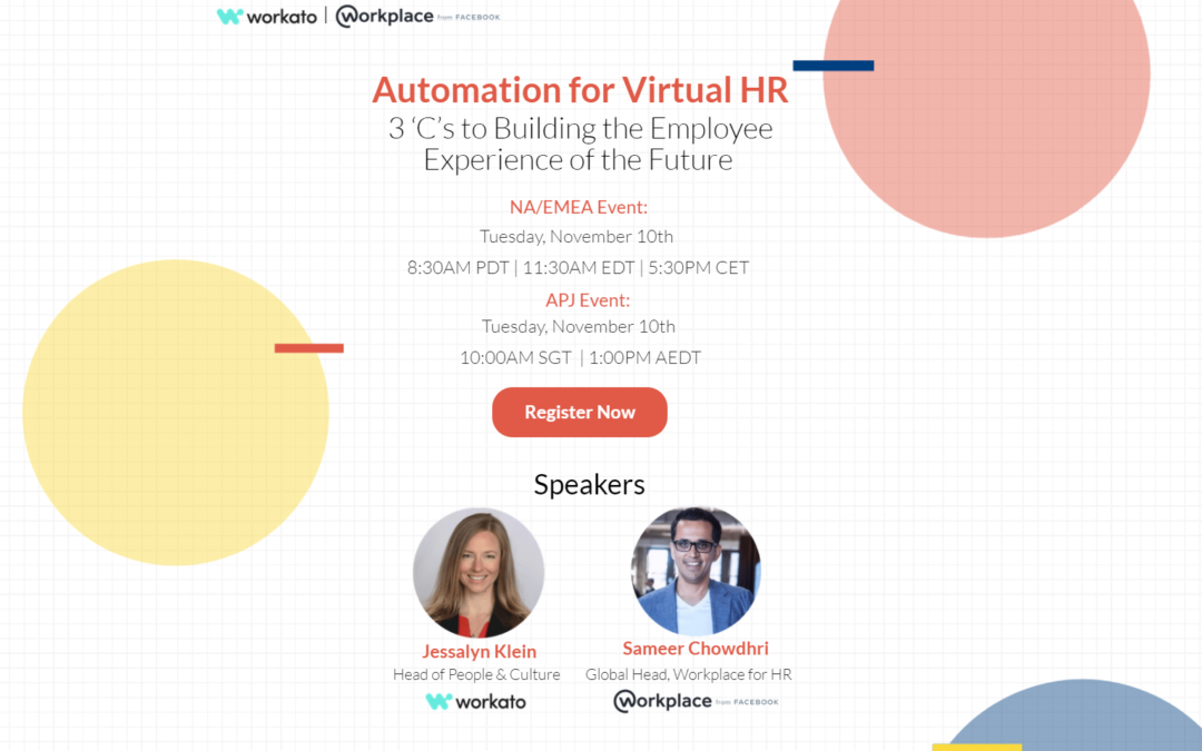 Automation for Virtual HR Webinar